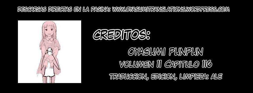 Oyasumi Punpun-Volume 11 Chapter 116